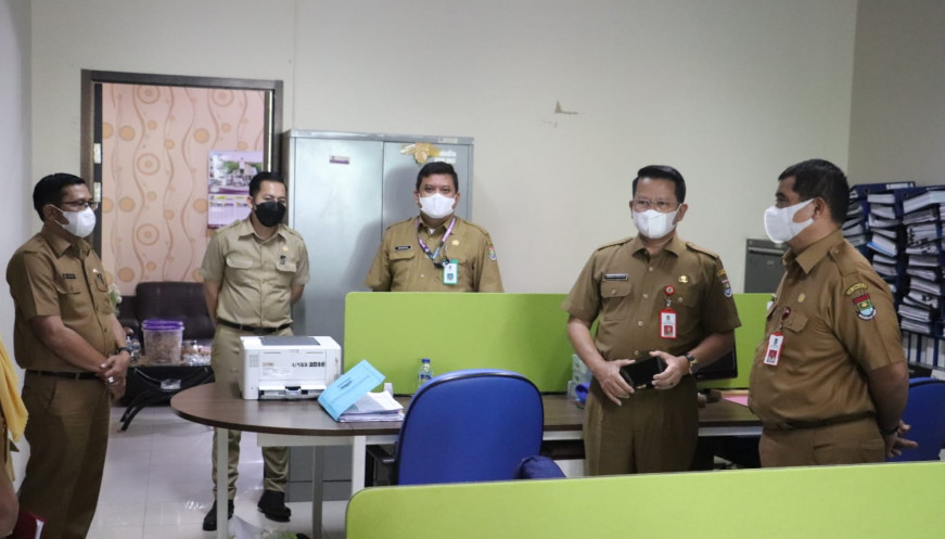 BKPSDM Kabupaten Tangerang Monitor Kehadiran Pegawai Pascalibur Idul Fitri