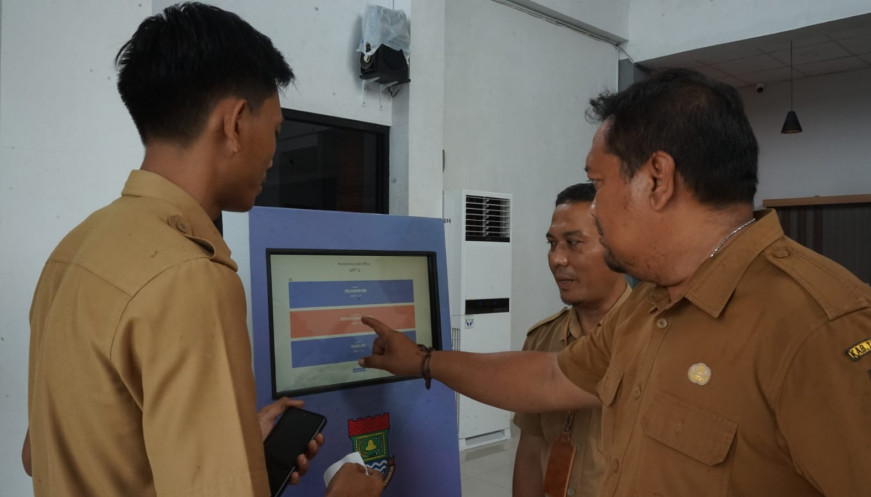 Dinas Kominfo Kabupaten Tangerang Lakukan Uji Coba Aplikasi Antrean Online Pajak Daerah