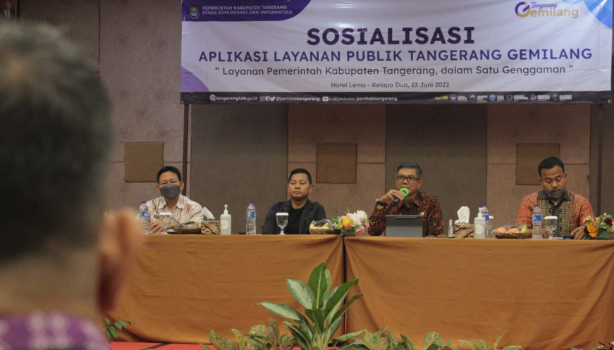 Diskominfo: Aplikasi Tangerang Gemilang Mudahkan Pelayanan Publik di Kabupaten Tangerang