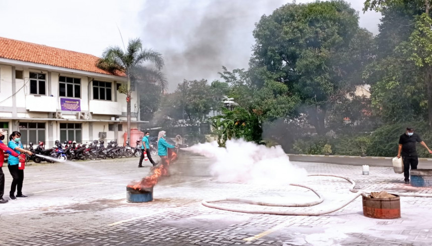 RSU Kabupaten Tangerang Adakan Pelatihan Pencegahan Bencana Kebakaran