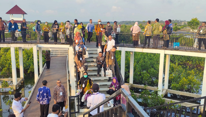 Kunjungi Ketapang Urban Aquaculture, Peserta CSS Ke-20 Apresiasi Pemkab Tangerang
