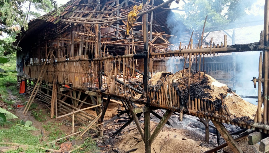 Kandang Ayam di Tigaraksa Terbakar, 1 Unit Damkar Pos Tigaraksa Diluncurkan