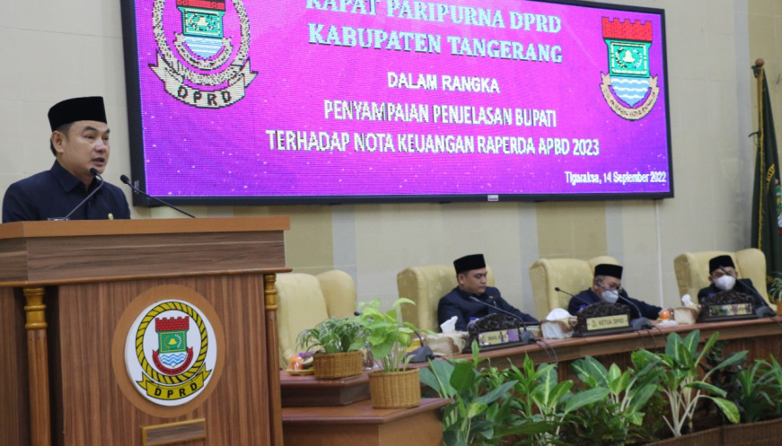 RAPBD 2023: Pemkab Tangerang Konsisten Penuhi Pelayanan Dasar Masyarakat
