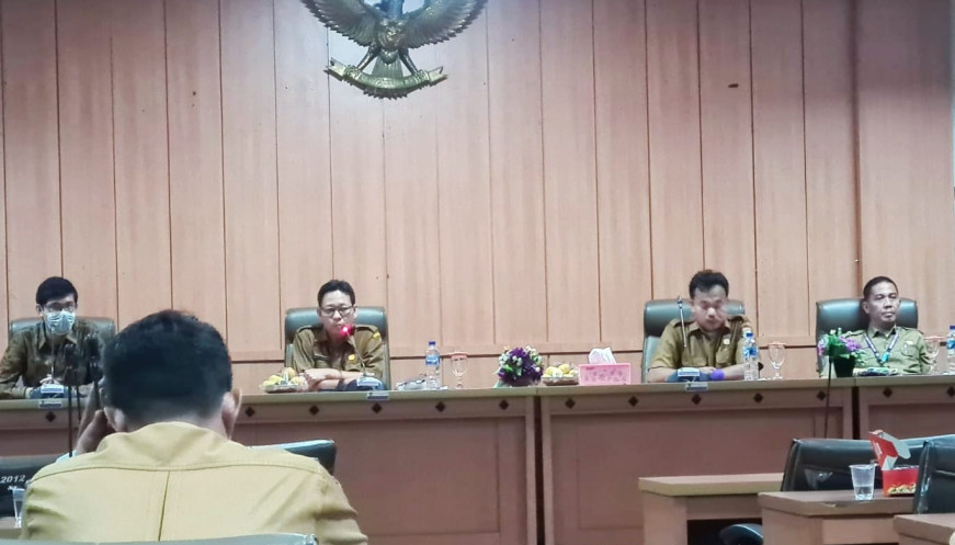 Diskominfo Kabupaten Tangerang Koordinasi dan Evaluasi Layanan Panggilan Darurat 112