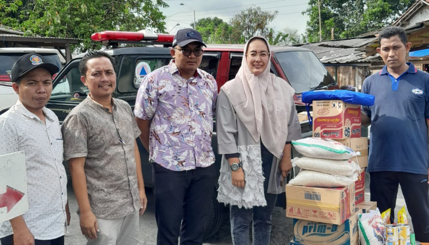 Pemkab Tangerang Berikan Bantuan Logistik Korban Kebakaran di Jayanti